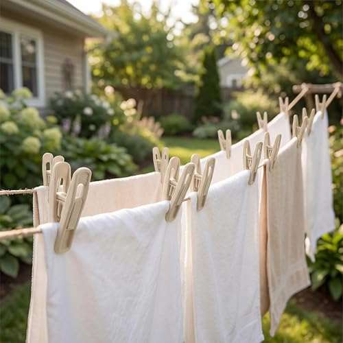 Velvet Hanger Clips for Slim Hangers - 20 Pack, Strong Grip for Clothes