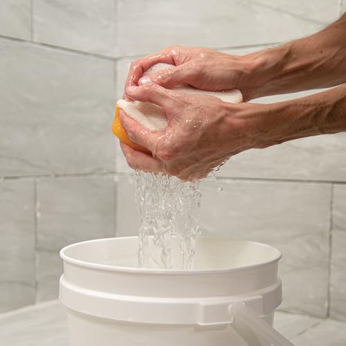 QEP Heavy-Duty Grout & Tile Cleaning Sponge 7.5 x 5.25 Inch