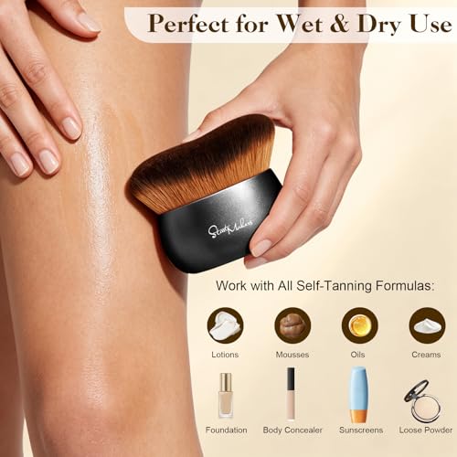 START MAKERS Large Self Tanner Brush - Kabuki Body & Face Applicator