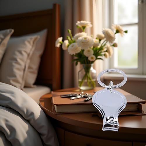 WLngtv 3-in-1 Multifunction Nail Clipper Keychain & Bottle Opener