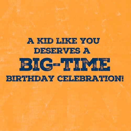 Hallmark Birthday Card for Kids with Monster Truck Sticker