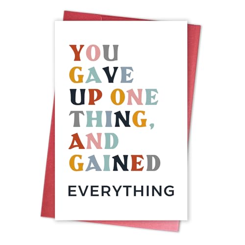 Funny Sobriety Anniversary Card - Humor & Heartfelt Gift