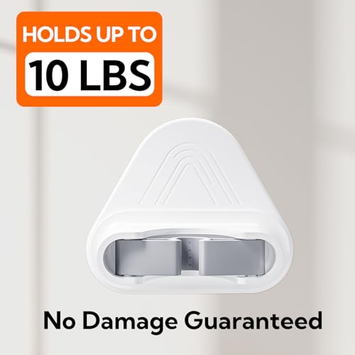 Hookay 10lbs Broom and Mop Grippers - Damage-Free Wall Holder