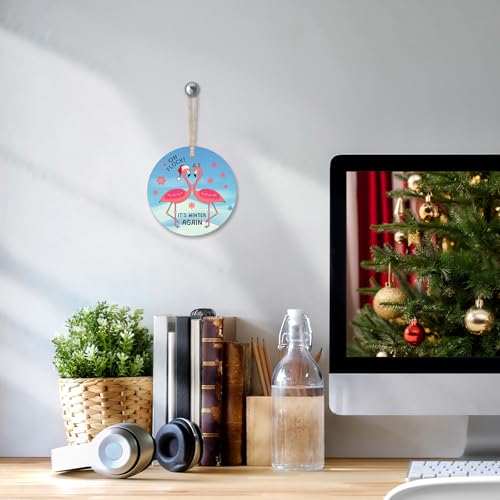 Flamingo Christmas Ornament - Inspirational Gift for Women & Kids