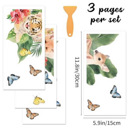 Forest Animals Furniture Decals - Removable Vinyl Stickers Set