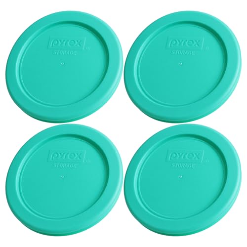 Pyrex 7202-PC Green Food Storage Lids (4-Pack) - BPA-Free