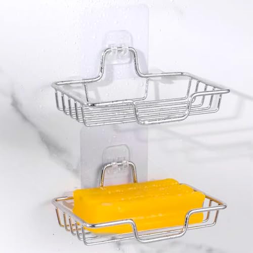 CARURLIFF Adhesive Shower Caddy Replacement Pads, 3.1 in, 7 Pack