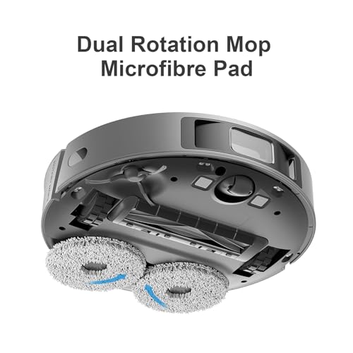 Replacement Mop Pads for Dreame & Mova Robot Vacuums, 4-Pack