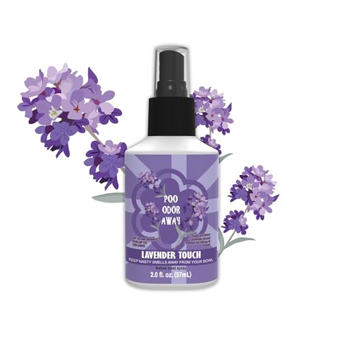 Pre-Poo Toilet Spray, Lavender Scented Odor Eliminator, 2 fl oz
