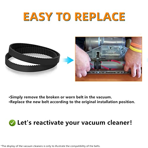Replacement Belts for Dyson DC17 Animal Vacuum (Pack of 2)