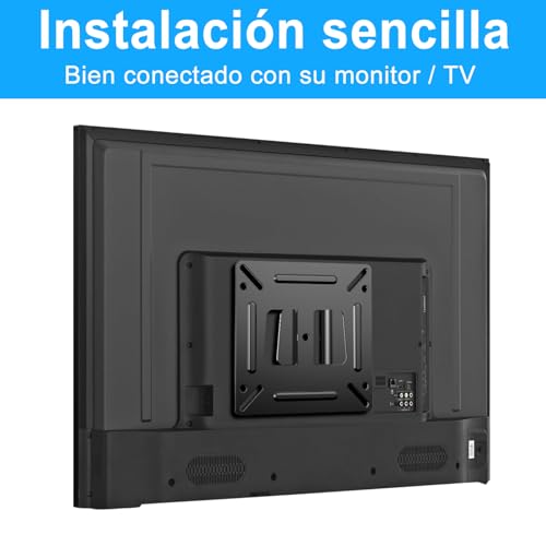 TETVIK Low Profile Monitor Wall Mount for 14-24 Inch TVs