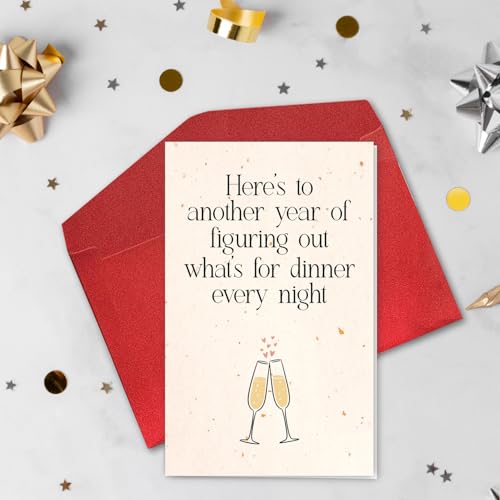 Heres To Another Year Anniversary Card for Husband & Boyfriend