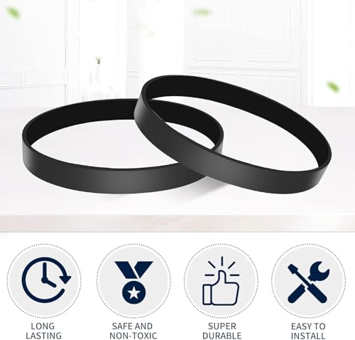 KEEPOW Filter and Belt Kit for Bissell CleanView Compact - 2 Pack