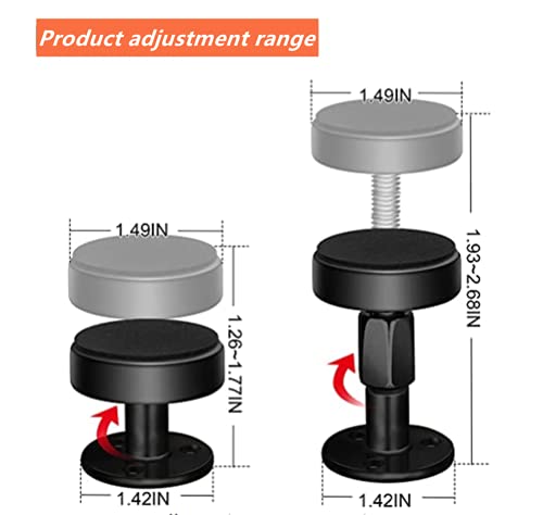 NatureMan Adjustable Threaded Bed Frame Anti-Shake Tool - 2 Pack