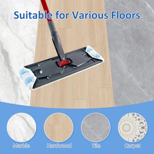 4-Pack Microfiber Mop Replacement Pads for O Ceda H2pro System
