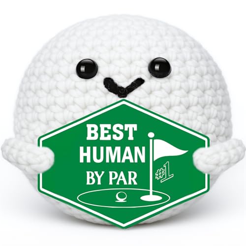 Crochet Golf Ball Gift – Unique Golf Gifts for Men & Women