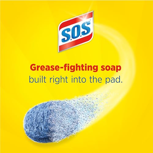 S.O.S. Steel Wool Soap Pads - 18 Count for Tough Cleaning