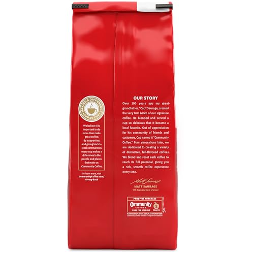 Community Coffee Coffee & Chicory Ground Coffee, 20 Ounce Bag