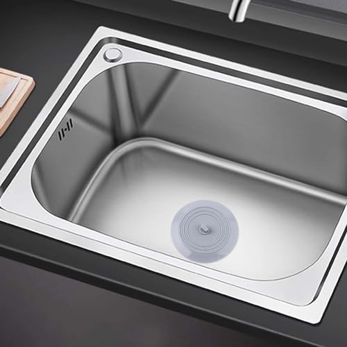 Vaincre 5" Universal Silicone Bathtub Drain Stopper - Leak Proof