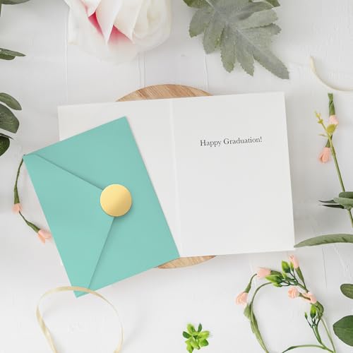 Sweetzer & Orange Gold Foil Graduation Card – 5"x7" Premium Keepsake