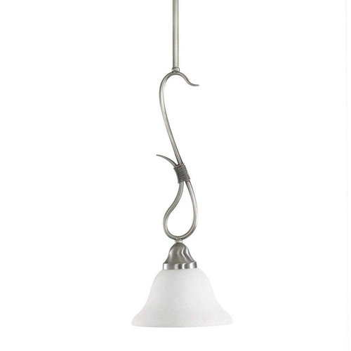 Kichler 3355AP Stafford Mini Pendant 1-Light, Antique Pewter