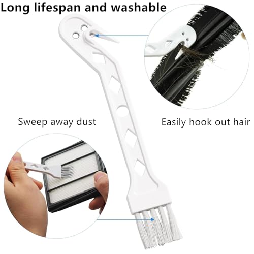 2pcs Handheld Vacuum Cleaner Brush Set for Xiaomi Dreame Robot Vacuums
