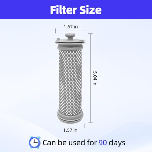 Tineco Compatible Replacement Filters – 4-Pack Pre-Filters for A10, A11, S10, S11 Vacuum Cleaners
