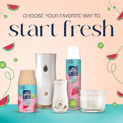 Glade Watermelon & Cucumber PlugIns Air Freshener Refills - 2 Count