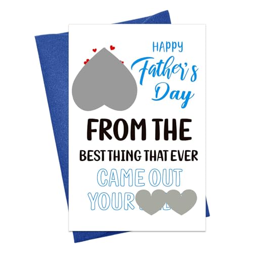 Cute Funny Father's Day Card for Dad - 4x6 Greeting Card