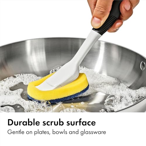 OXO Good Grips Dish Scrub Refills – 4-Pack Replacement Scrub Heads