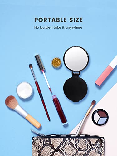 MOMIRA 12-Pack Compact Mirrors, 2.4” Mini Size, 4 Colors