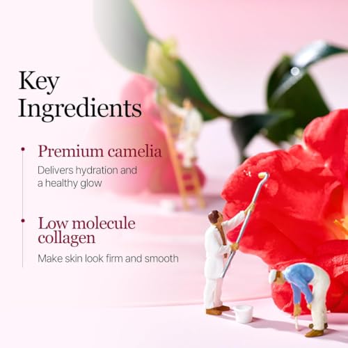 ROUND LAB Camellia Collagen Hydrogel Face Mask - Firming & Pore Minimizing