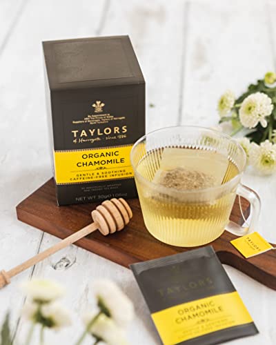 Taylors of Harrogate Organic Chamomile Herbal Tea - 20 Count (Pack of 2)