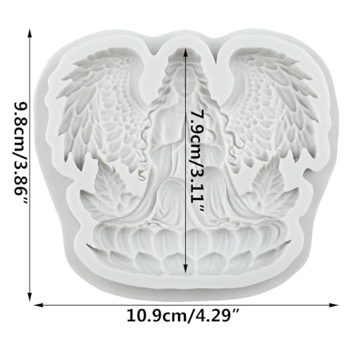Angels Silicone Fondant Molds for Cake Decoration and Candy