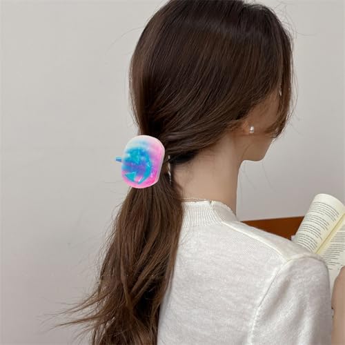 Pumpkin Hair Claw Clip - Cute Acrylic Non-Slip Halloween Hair Accessory