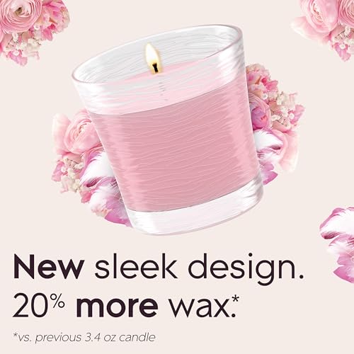 Glade Angel Whispers Scented Candle Jar, 4.08 Oz, 3 Count