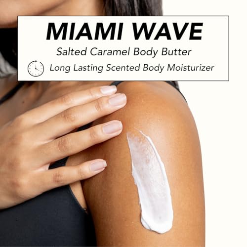 Holler Miami Wave Salted Caramel Body Butter 5.29 Oz
