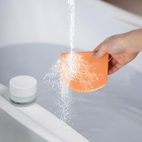 Silicone Bench Scrapers Set - 2PCS Flexible Dough Spatulas for Baking