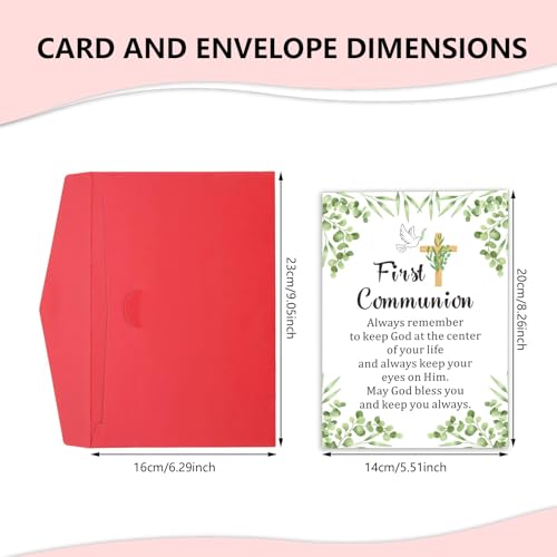 First Communion Gifts for Kids - Christian Confirmation Cards