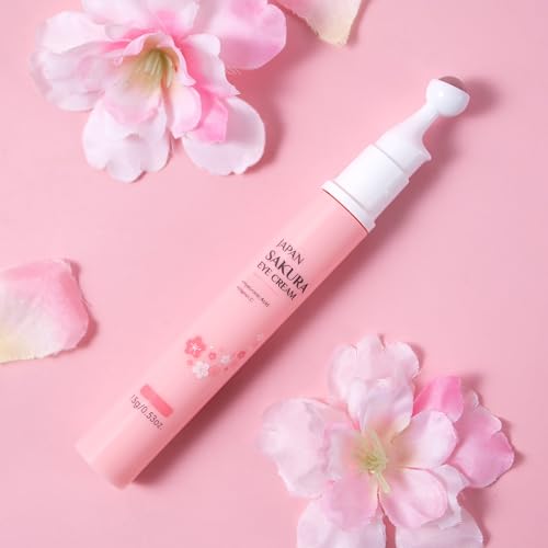 MIESCHER Sakura Under Eye Cream with Cooling Roller Ball 0.53oz