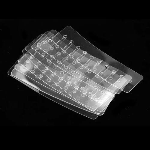 JazSwirl 25 Pack Hair Extension Heat Shield Guards for Fusion K-Tip Bonds