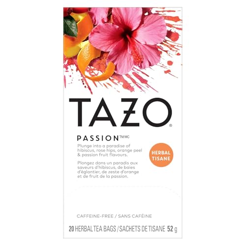 TAZO Signature Tea Sampler Variety Pack - 5 Assorted Organic Tea Bags