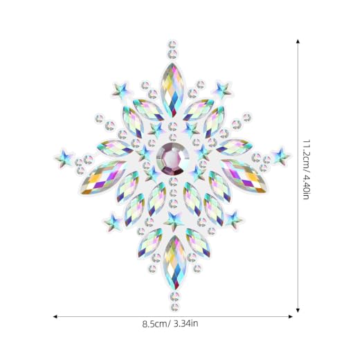Holibanna Rhinestone Face Jewels & Body Stickers for Festival Makeup