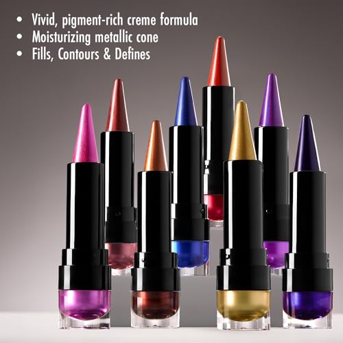 Black Radiance Metalicious Metallic Lipstick - Magnetic Sapphire Blue