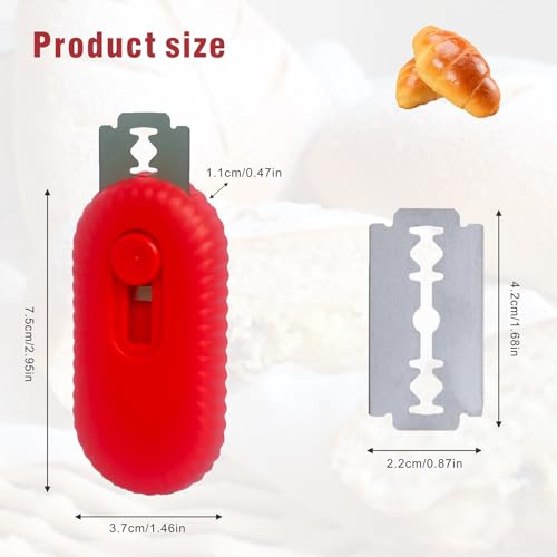Professional Bread Lame Scoring Tool with Stainless Steel Blade