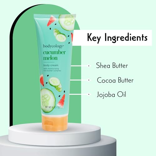 Bodycology Cucumber Melon Body Cream 8 oz