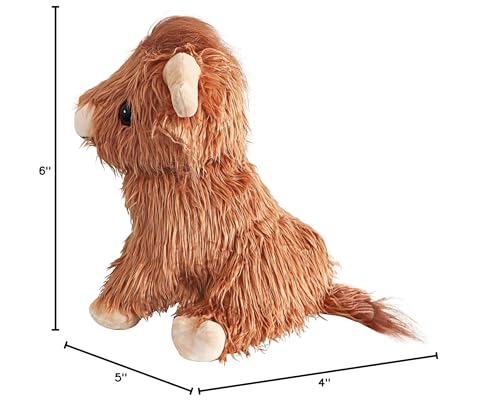 illuOKey Highland Cow Stuffed Animal, 16-inch Large and Cute Highland Cow Plush, Fluffy Cow Stuffed Animal, Stuffed Cow Plush for Kids Play, Pillow, Home Décor, Realistic Highland Plush Cow