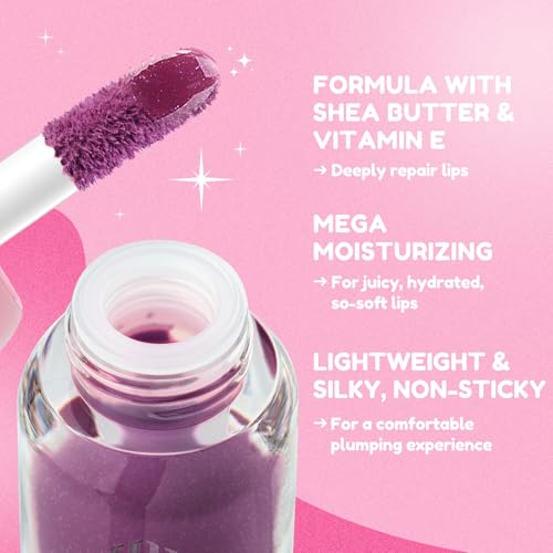 Color Nymph 3D Hyper-Gloss Lip Plumper Set - Hydrating & Non-Sticky 2 Pack