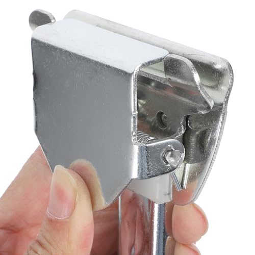 Garneck Stainless Steel Mop Handle Clip - 15.8x7.5cm Universal Replacement