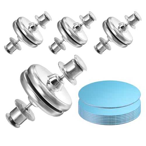 Magnetic Shower Curtain Clips - Leak-Proof, Windproof Bathroom Shower Accessories
